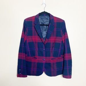 Tommy Hilfiger Plaid Blazer